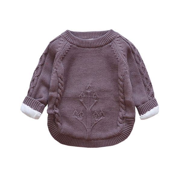 in 2018 winter baby's round neck sweater, children's thickened cotton knitwear, Blue
in 2018 winter baby's round neck sweater, children's thickened cotton knitwear, Blue