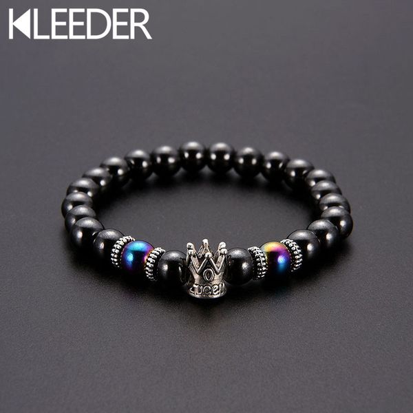 kleeder weight loss stone magnetic therapy slimming bracelets for women fashion jewelry hematite stretch beaded crown bracelet, Black
kleeder weight loss stone magnetic therapy slimming bracelets for women fashion jewelry hematite stretch beaded crown bracelet, Black