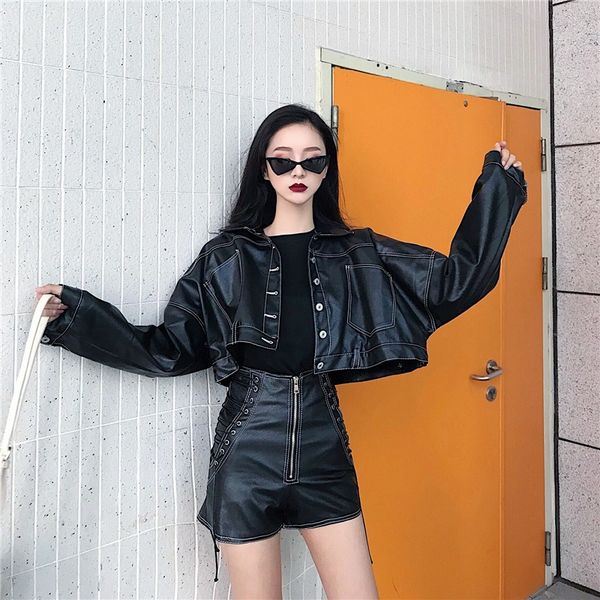 pu leather jacket women fashion bright colors black motorcycle coat short faux leather biker jacket soft female
pu leather jacket women fashion bright colors black motorcycle coat short faux leather biker jacket soft female