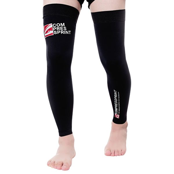 compressprint cycling sport protective calf compression sleeves professional running safety, Black
compressprint cycling sport protective calf compression sleeves professional running safety, Black