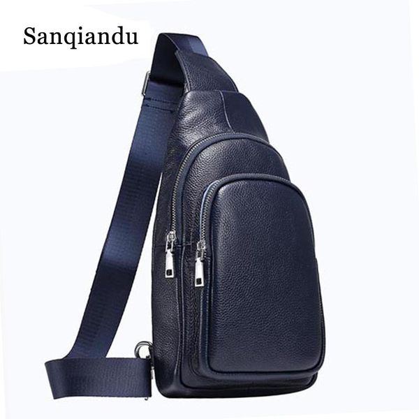 men chest bag 100% genuine leather male travel small messenger crossbody bags for fashion man single sling shoulder bag
men chest bag 100% genuine leather male travel small messenger crossbody bags for fashion man single sling shoulder bag