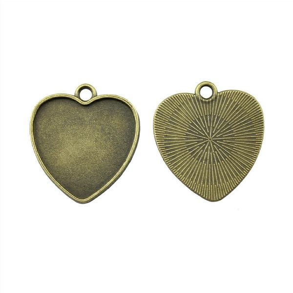 16 pieces cabochon cameo base tray bezel blank accessories parts classic single side one hanging inner size 25mm heart glass cabochons, Slivery;crystal
16 pieces cabochon cameo base tray bezel blank accessories parts classic single side one hanging inner size 25mm heart glass cabochons, Slivery;crystal