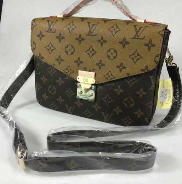 Free shipping! Fashion genuine pu women's handbag Metis shoulder bags M40780