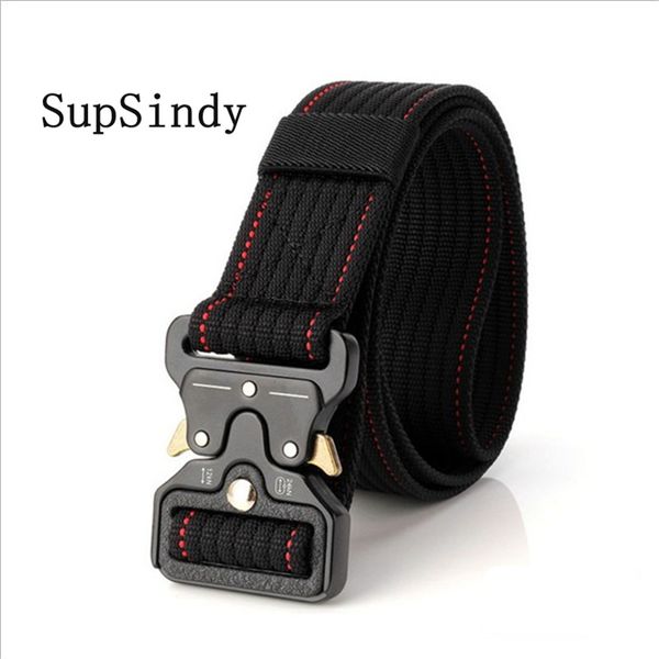 supsindy men's canvas belt quick release metal buckle nylon trainin army tactical belts for men jeans male strap, Black;brown
supsindy men's canvas belt quick release metal buckle nylon trainin army tactical belts for men jeans male strap, Black;brown