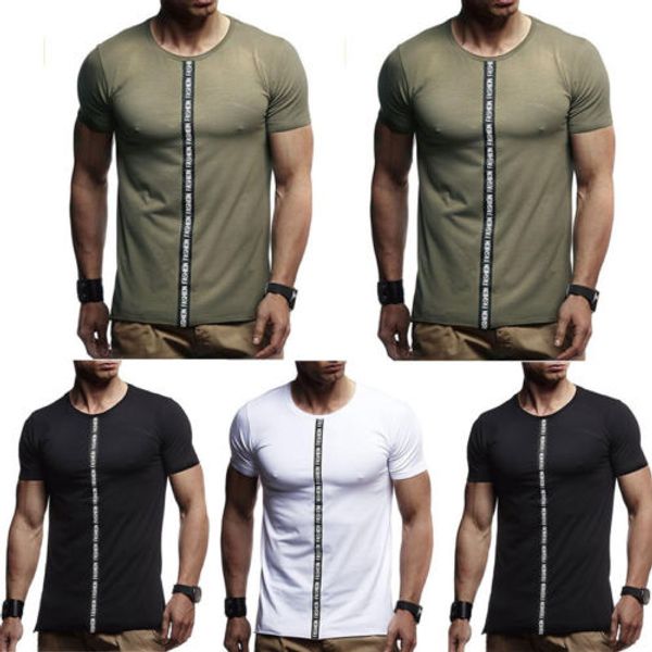 2018 summer men's slim muscle o-neck tee shirt fitness sports short sleeve letter middle joggers running t-shirts plus size, Black;blue
2018 summer men's slim muscle o-neck tee shirt fitness sports short sleeve letter middle joggers running t-shirts plus size, Black;blue