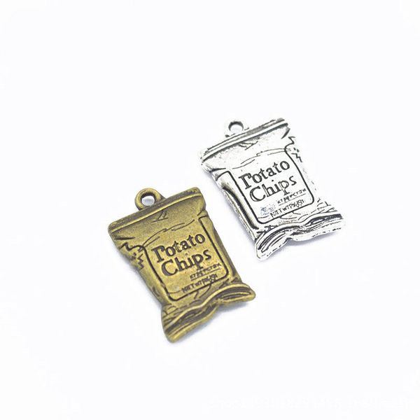 bulk 100 pcs/lot potato chips pendant charms antique silver & bronze 16x26mm good for diy craft, Bronze;silver
bulk 100 pcs/lot potato chips pendant charms antique silver & bronze 16x26mm good for diy craft, Bronze;silver