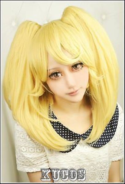 women's cosplay long golden fashion synthetic wavy hair wigs, Black;brown
women's cosplay long golden fashion synthetic wavy hair wigs, Black;brown