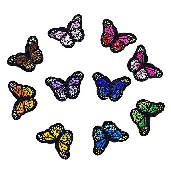 10pcs embroidery small butterfly ironed on and sewed patches patchwork accessories sew embroidered applique for clothing bags sweater decals, Black
10pcs embroidery small butterfly ironed on and sewed patches patchwork accessories sew embroidered applique for clothing bags sweater decals, Black