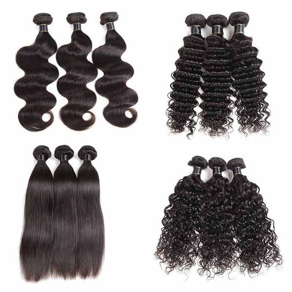 8a brazilian virgin hair 3 bundles body wave 100g/pcs malaysian peruvian human hair weave natural black 10-26 inch hair extensions, Black;brown
8a brazilian virgin hair 3 bundles body wave 100g/pcs malaysian peruvian human hair weave natural black 10-26 inch hair extensions, Black;brown
