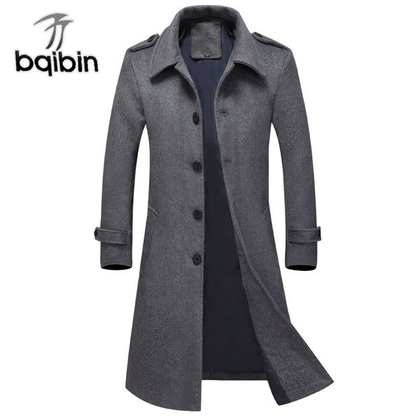 new autumn winter men long woolen coat style windbreaker jacket casual single breasted thick mens plus size 3xl, Black
new autumn winter men long woolen coat style windbreaker jacket casual single breasted thick mens plus size 3xl, Black