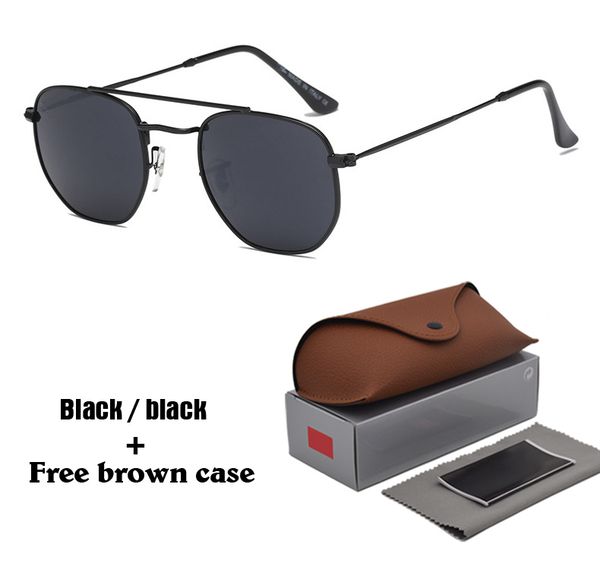 brand designer sunglasses for men woman sun glasses vintage metal hexagonal frame reflective coating eyewear with retail cases and box, White;black
brand designer sunglasses for men woman sun glasses vintage metal hexagonal frame reflective coating eyewear with retail cases and box, White;black