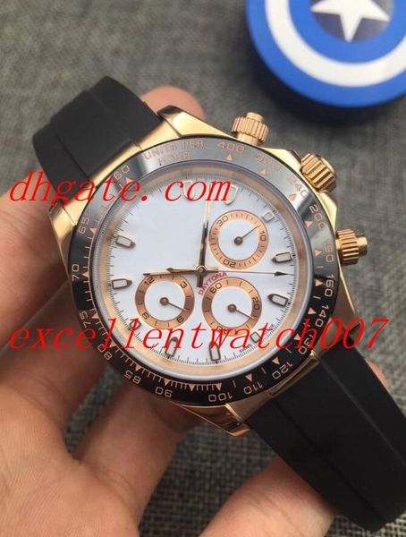 four color luxury asia 2813 movement 116515 m116515ln ceramic bezel no chronograph rubber strap automatic mens watches, Slivery;brown
four color luxury asia 2813 movement 116515 m116515ln ceramic bezel no chronograph rubber strap automatic mens watches, Slivery;brown