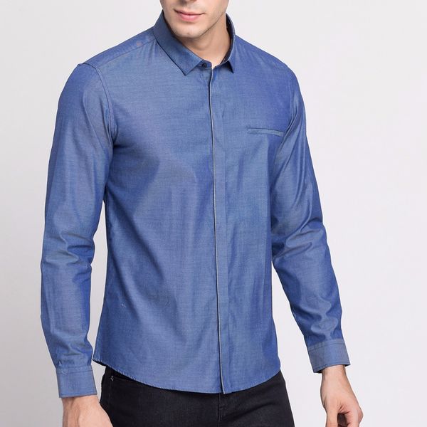 men's shirts 2018 spring new fashion 100% cotton solid formal long sleeved casual shirt men dress shirts jean blue, White;black
men's shirts 2018 spring new fashion 100% cotton solid formal long sleeved casual shirt men dress shirts jean blue, White;black