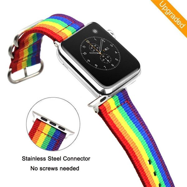 Applicable Apple Watch Band 38MM 42MM Nylon Braided 18 Color for Apple Watch 4 Generation 40MM 44MM iwatch Smart replacement wristband
Applicable Apple Watch Band 38MM 42MM Nylon Braided 18 Color for Apple Watch 4 Generation 40MM 44MM iwatch Smart replacement wristband