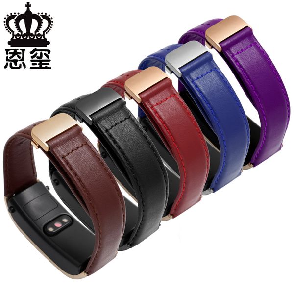 soft calf leather strap striped watch band for huawei b5 smart bracelet replacement wrist strap, Black;brown
soft calf leather strap striped watch band for huawei b5 smart bracelet replacement wrist strap, Black;brown