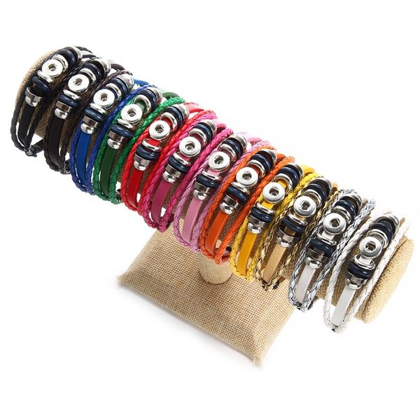 noosa diy 12mm ginger snap button bracelet multilayers handmade braided leather casual vintage punk bracelet for lovers, Golden;silver
noosa diy 12mm ginger snap button bracelet multilayers handmade braided leather casual vintage punk bracelet for lovers, Golden;silver