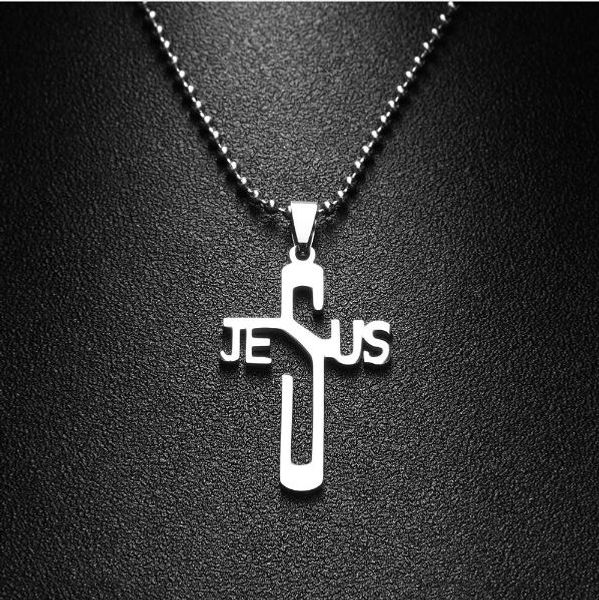 jewelry jesus cross fashion pendant necklace jewelry stainless steel chain christian symbol nice gift high quality, Silver
jewelry jesus cross fashion pendant necklace jewelry stainless steel chain christian symbol nice gift high quality, Silver