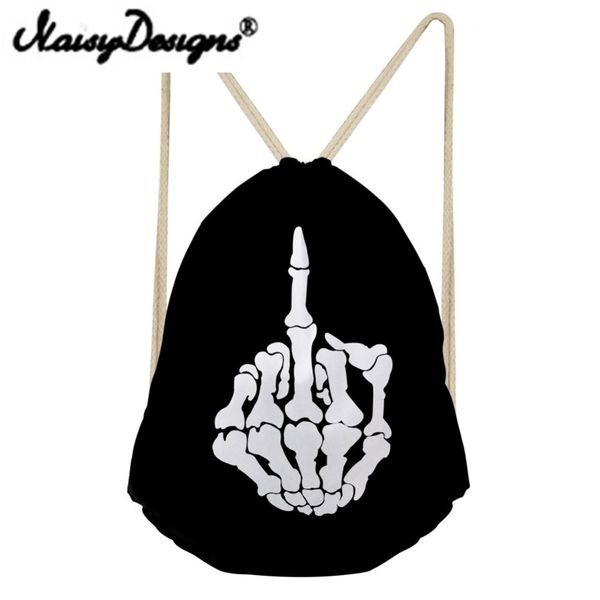 noisydesigns hip-hop style cool punk skull printing men's drawstring backpack travel bags for teenagers harajuku pouch
noisydesigns hip-hop style cool punk skull printing men's drawstring backpack travel bags for teenagers harajuku pouch