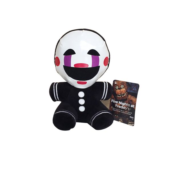 Новое прибытие 18 см пять ночей в Фредди 4 FNAF кошмар марионетка фаршированные плюшевые игрушки мягкая игрушка кукла для детей детские подарки
Новое прибытие 18 см пять ночей в Фредди 4 FNAF кошмар марионетка фаршированные плюшевые игрушки мягкая игрушка кукла для детей детские подарки