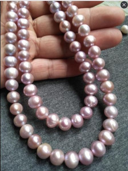 new fine pearls necklaces jewelry genuine 35" 9-10mm round south sea purple pearl necklace 14k gold clasp, Silver
new fine pearls necklaces jewelry genuine 35" 9-10mm round south sea purple pearl necklace 14k gold clasp, Silver