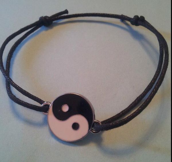 12pcs fashion cotton wax cord choker eight trigram yin yang tai chi adjustable bracelet bangle women gift jewelry, Golden;silver
12pcs fashion cotton wax cord choker eight trigram yin yang tai chi adjustable bracelet bangle women gift jewelry, Golden;silver