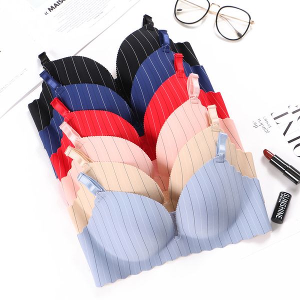 2018 new pattern seamless bras one-piece push up bralette women's underwear bra wire ladies lingerie brassiere, Red;black
2018 new pattern seamless bras one-piece push up bralette women's underwear bra wire ladies lingerie brassiere, Red;black