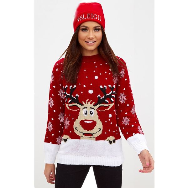 2018 new year christmas sweater cute deer and snowflake autumn winter women sweater christmas gift long sleeve knitted, White;black
2018 new year christmas sweater cute deer and snowflake autumn winter women sweater christmas gift long sleeve knitted, White;black