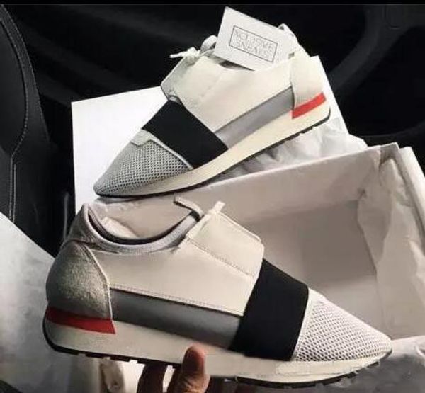 2018 Hot new Brand Woman Man Shoes Flat Fashion Red Whole White Leather Mesh Mixed Color Trainer Runner Shoes Unisex Size 38-46
2018 Hot new Brand Woman Man Shoes Flat Fashion Red Whole White Leather Mesh Mixed Color Trainer Runner Shoes Unisex Size 38-46