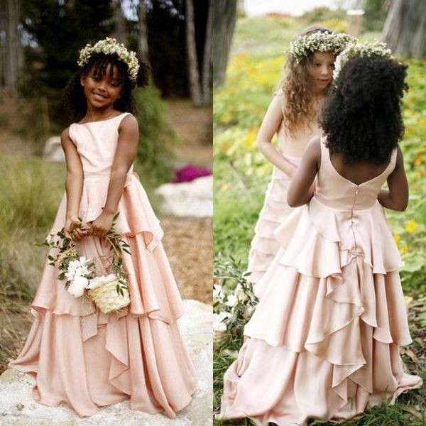 2018 plus size country pink flower girl dresses girls dresses, White;blue 
2018 plus size country pink flower girl dresses girls dresses, White;blue