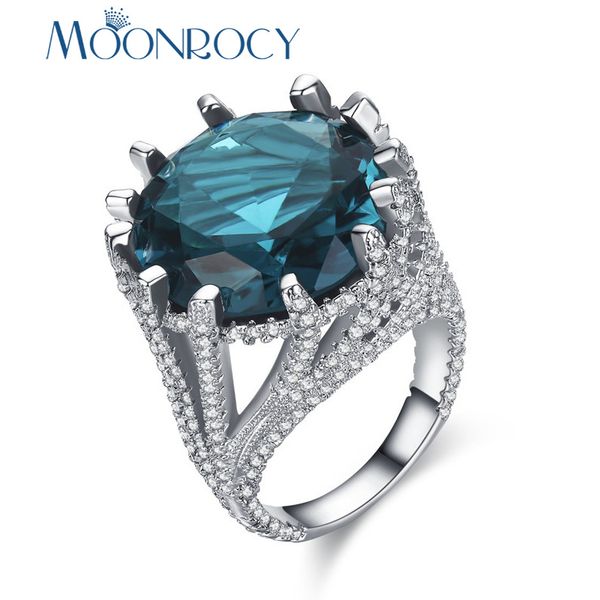moonrocy cubic zirconia silver color blue crystal cz rings party jewelry wedding ring vintage for women girls gift drop shipping, Golden;silver
moonrocy cubic zirconia silver color blue crystal cz rings party jewelry wedding ring vintage for women girls gift drop shipping, Golden;silver