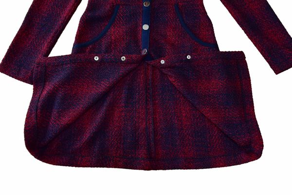 2018 dress tweed plaid print dresses sleeves one collar lady long france piece shirt turn-down women mso6 fall autumn lekau, Black
2018 dress tweed plaid print dresses sleeves one collar lady long france piece shirt turn-down women mso6 fall autumn lekau, Black
