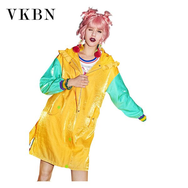 vkbn yellow even hat fashion trench coat women spring and autumn 2018 new pattern long fund woman easy thin chic loose coat, Tan;black
vkbn yellow even hat fashion trench coat women spring and autumn 2018 new pattern long fund woman easy thin chic loose coat, Tan;black