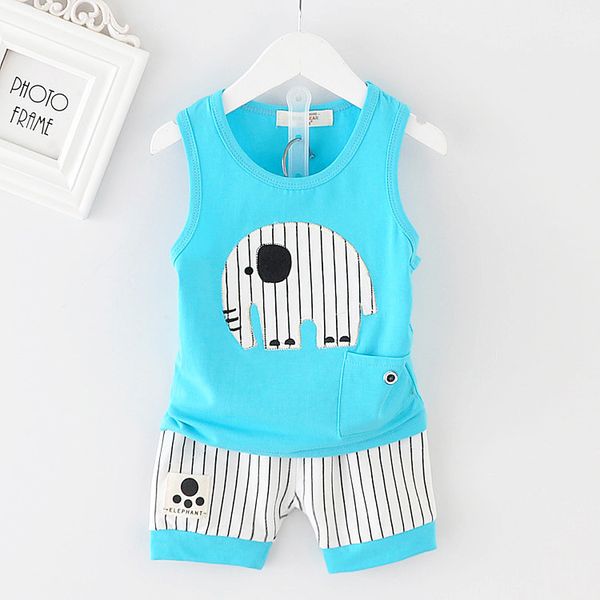 baby boys girls clothes baby clothes 2018 striped elephant vest and short pants infant clothing, White
baby boys girls clothes baby clothes 2018 striped elephant vest and short pants infant clothing, White