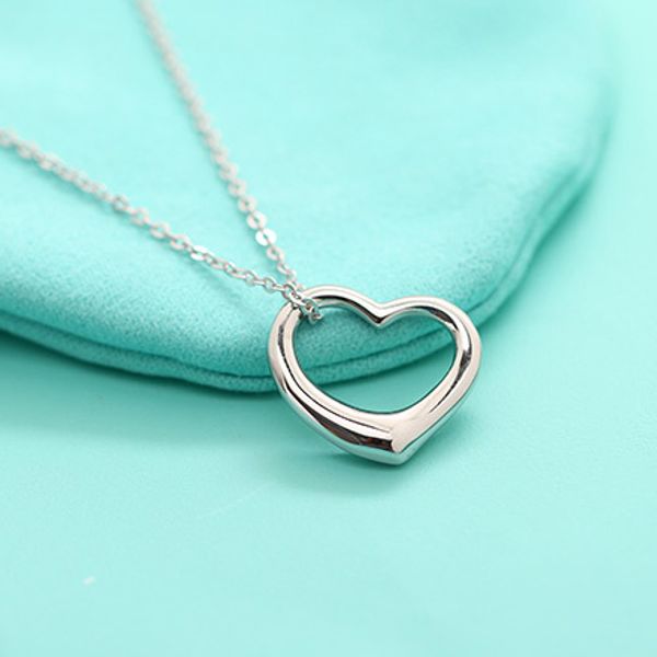 elegant tif brand jewelry sterling 925 silver simple open heart pendant love necklace trendy bijoux birthday gift for women
elegant tif brand jewelry sterling 925 silver simple open heart pendant love necklace trendy bijoux birthday gift for women