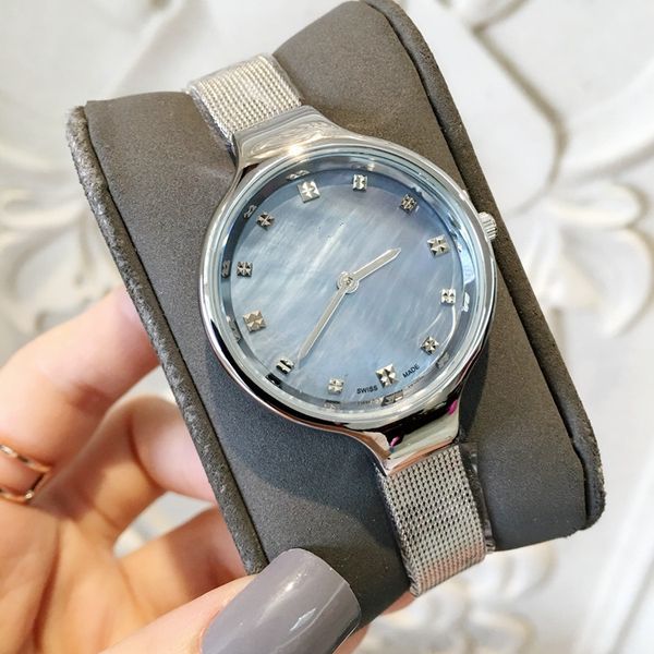 new fashion brand women watch shell dial blue color special dress watch for lady stainless steel luxury wristwatch ing, Slivery;brown
new fashion brand women watch shell dial blue color special dress watch for lady stainless steel luxury wristwatch ing, Slivery;brown