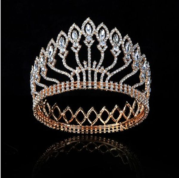 baroque tiara crown high end women vintage gold/silver plated headband rhinestone crystal crown wedding /party crown headware, Slivery;golden
baroque tiara crown high end women vintage gold/silver plated headband rhinestone crystal crown wedding /party crown headware, Slivery;golden