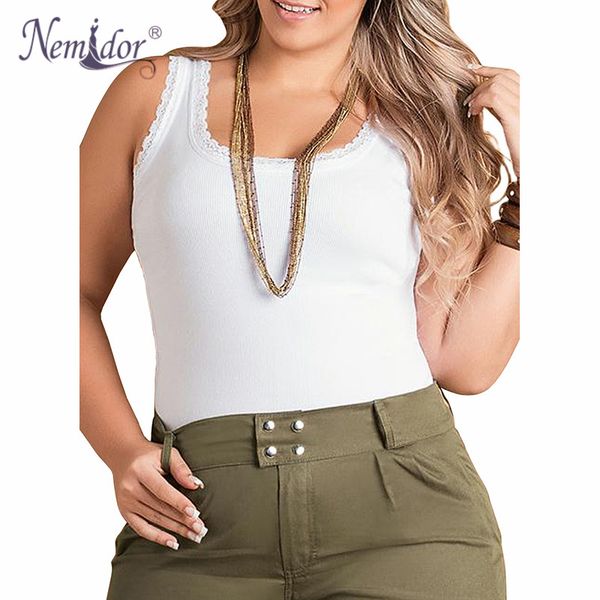 nemidor women casual sleeveless slim vest lace patchwork plus size 8xl 9xl summer, White
nemidor women casual sleeveless slim vest lace patchwork plus size 8xl 9xl summer, White