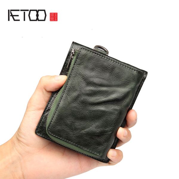 aetoo retro men's wallet short section leather men's tide youth cross-section wallet purse full leather driving license, Red;black
aetoo retro men's wallet short section leather men's tide youth cross-section wallet purse full leather driving license, Red;black
