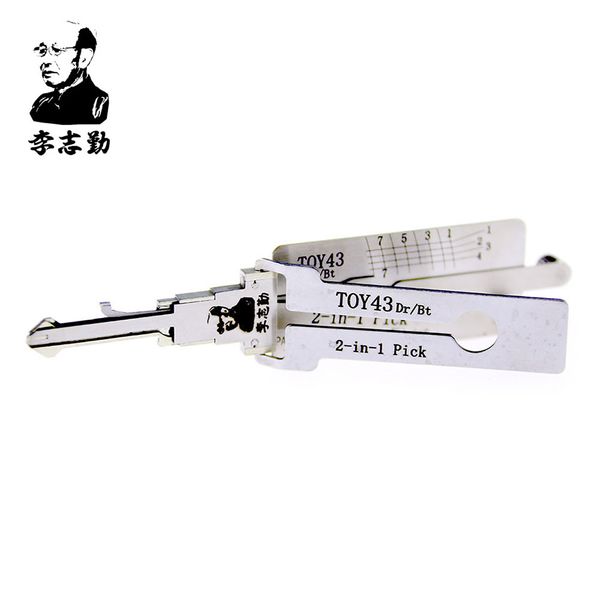 

Mr. Li's Original Lishi TOY43 2in1 Decoder and Pick - Best Automotive Locks Unlock Tools on the Market