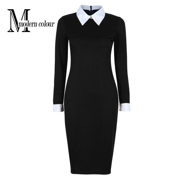 full dresses women autumn new arrivals fashion long sleeve pencil dress ladies casual work dress with white collar, Black;gray
full dresses women autumn new arrivals fashion long sleeve pencil dress ladies casual work dress with white collar, Black;gray