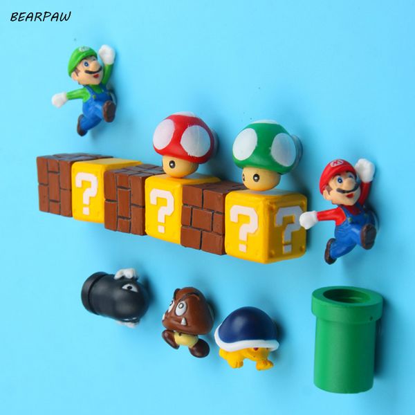 1pcs/set cartoon 3d cute super mario decorated children's magnet magnetic stickers refrigerator to stick home accessories
1pcs/set cartoon 3d cute super mario decorated children's magnet magnetic stickers refrigerator to stick home accessories