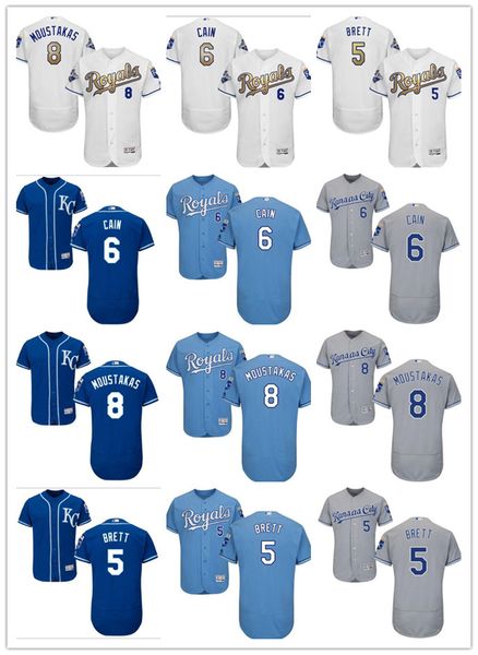 wholesale custom men women youth majestic kc royals jersey #6 lorenzo cain 8 moustakas 5 george brett home nary blue baseball jerseys, Blue;black
wholesale custom men women youth majestic kc royals jersey #6 lorenzo cain 8 moustakas 5 george brett home nary blue baseball jerseys, Blue;black