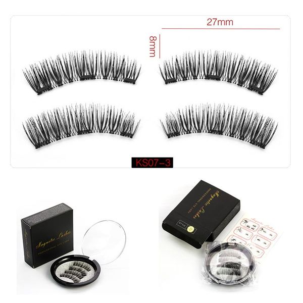 Hot makeup 3 Magnetic False Eyelashes Reusable 6D False Eyelashes Extension 3d eyelash extensions eyelashes With Black Box
Hot makeup 3 Magnetic False Eyelashes Reusable 6D False Eyelashes Extension 3d eyelash extensions eyelashes With Black Box