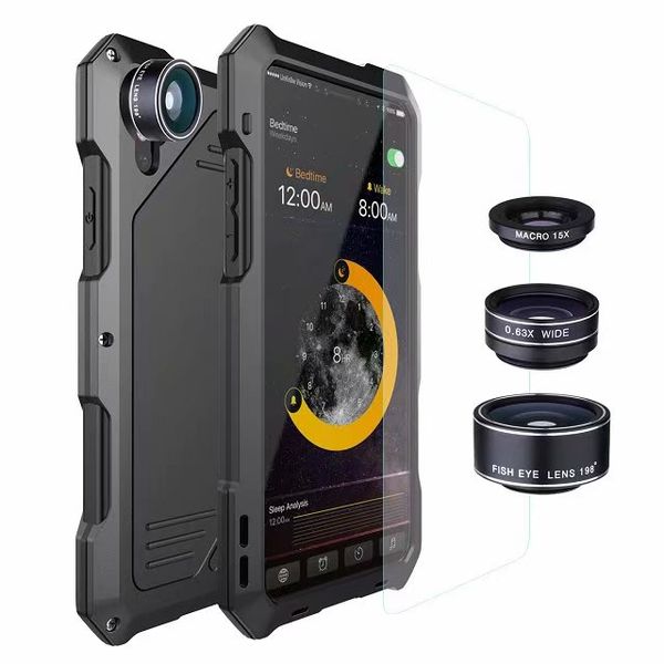 Waterproof Shockproof case Aluminum Metal Cover For iPhone X Xs 5 6 7 8 PLUS Samsung Galaxy S7 S8 S9 Cases Duty Armor Camera Fish eye lens
Waterproof Shockproof case Aluminum Metal Cover For iPhone X Xs 5 6 7 8 PLUS Samsung Galaxy S7 S8 S9 Cases Duty Armor Camera Fish eye lens