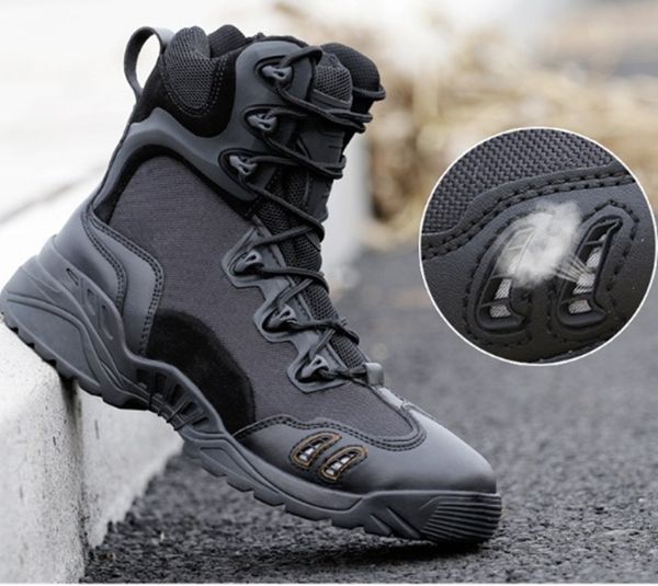 brand men zipper military boots us special forces tactical desert combat boots outdoor hiking ankle shoes snow boots, Black
brand men zipper military boots us special forces tactical desert combat boots outdoor hiking ankle shoes snow boots, Black