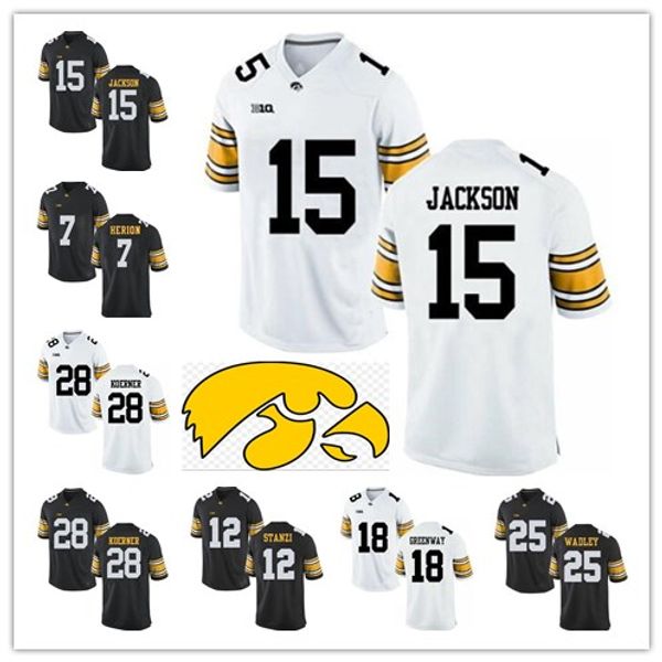 ncaa айова hawkeyes 18 чад greenway 12 рикки станзи #15 джош джексон черный белый сшитые колледж футбол трикотажные изделия s-4xl дешевые дж, Black;red
ncaa айова hawkeyes 18 чад greenway 12 рикки станзи #15 джош джексон черный белый сшитые колледж футбол трикотажные изделия s-4xl дешевые дж, Black;red
