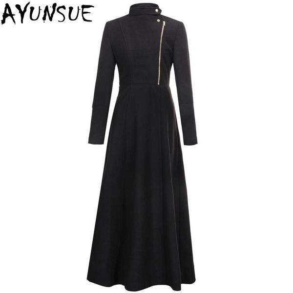 ayunsue autumn winter new 2018 european trench fashion coat women long sleeve autumn winter windbreaker abrigos mujer lx2150, Black
ayunsue autumn winter new 2018 european trench fashion coat women long sleeve autumn winter windbreaker abrigos mujer lx2150, Black