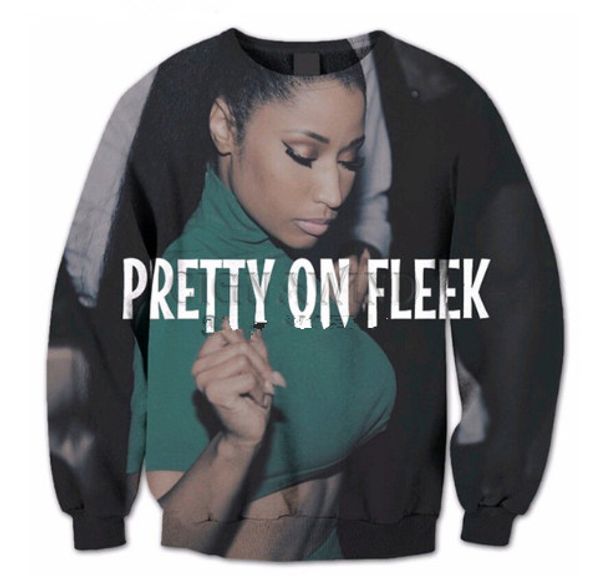 fashion men/women nicki minaj funny 3d printed sweatshirt summe style fashion casual sweatshirt s-xxxxxxl b67, Black
fashion men/women nicki minaj funny 3d printed sweatshirt summe style fashion casual sweatshirt s-xxxxxxl b67, Black
