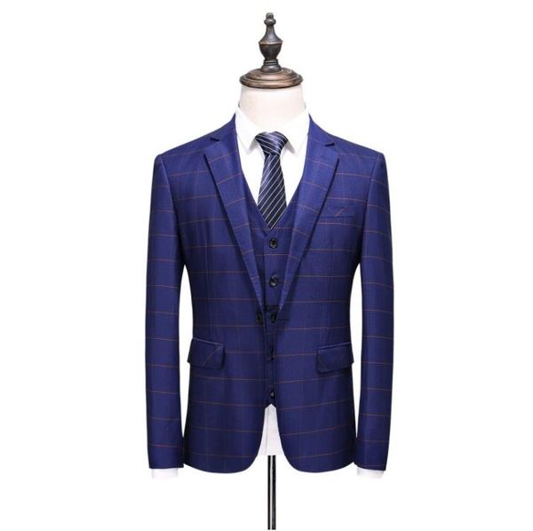 Jacket+Vest+Pants) 2018 spring stripe Men Suits Fashion Classic suits Men's business wedding Suit men Full dress designer blazers men, White;black
Jacket+Vest+Pants) 2018 spring stripe Men Suits Fashion Classic suits Men's business wedding Suit men Full dress designer blazers men, White;black
