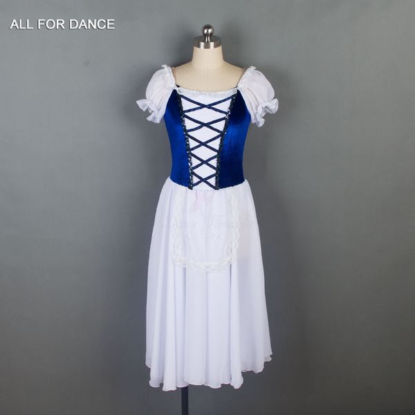 a19019 royal blue bodice ballet costume chiffon puff sleeve ballet long dress dance tutu dress, Black;red
a19019 royal blue bodice ballet costume chiffon puff sleeve ballet long dress dance tutu dress, Black;red